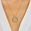 Diamond Good Luck Necklace