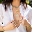 4-Prong Diamond Tennis Necklace