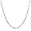 3-Prong Diamond Tennis Necklace