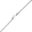 3-Prong Diamond Tennis Necklace