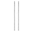 4-Prong Long Diamond Tennis Studs