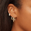 Small Diamond Ellen Hoops