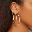 Small Diamond Ellen Hoops