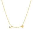 Custom Mini Letter Necklace
