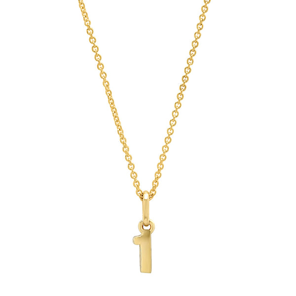 Mini Number Necklace for Women | Jennifer Meyer