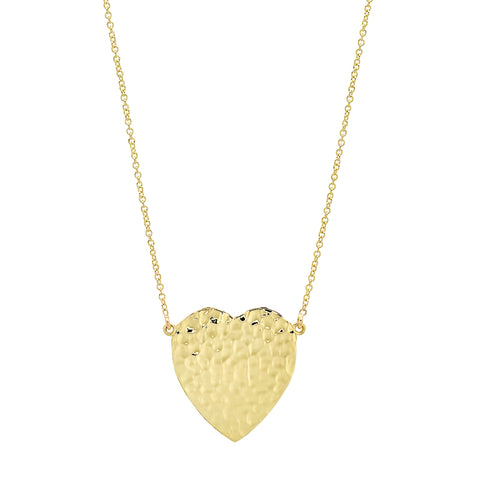 Hammered Heart Necklace for Women | Jennifer Meyer