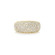 Large Diamond Dome Ring