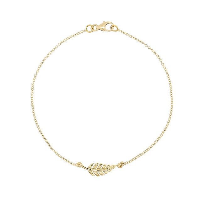 Mini Leaf Bracelet
