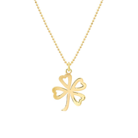 Large Open Clover Necklace for Women | Jennifer Meyer