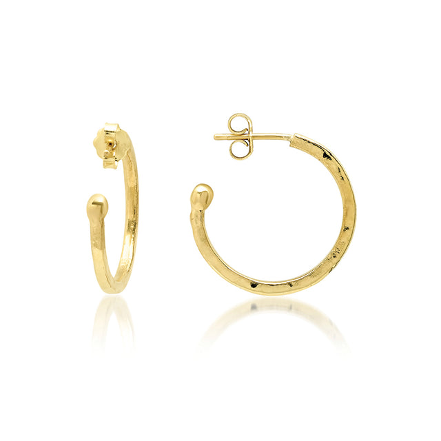 Small Hammered Hoops