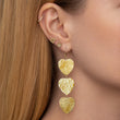 Single Diamond Mini Heart Stud