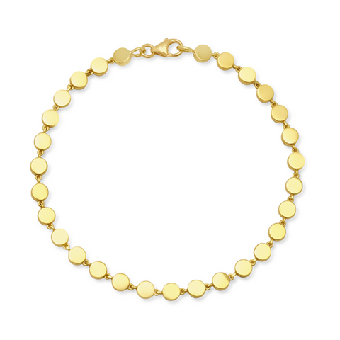 Mini Circle Link Bracelet for Women | Jennifer Meyer