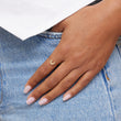 Mini Horseshoe Ring with Diamond Accents