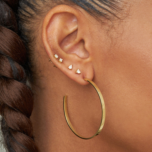 Medium Ellen Hoops for Women Jennifer Meyer