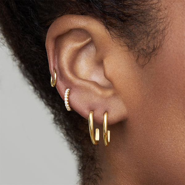 Single Cartilage Hoop for Women Jennifer Meyer