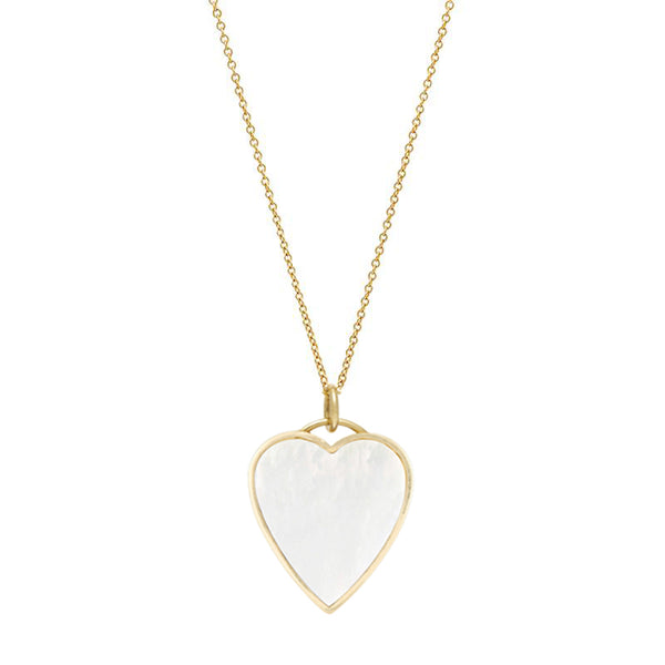【NIRO】SURGiCAL HEART COLORFUL MOTHER OF PEARL NECKLACE #97 SURGiCAL HEART COLORFUL MOTHER OF PEARL NECKLACE #97 - NiRO