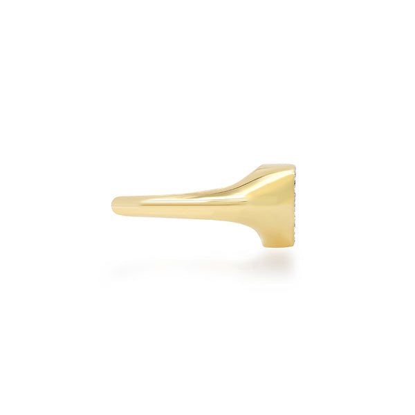 【大セール】 MEJURI Large Heart Signet リング Diamond Heart Signet Ring for Women | Jennifer Meyer