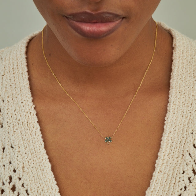 Mini Clover Necklace