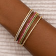 4-Prong Diamond Tennis Cuff