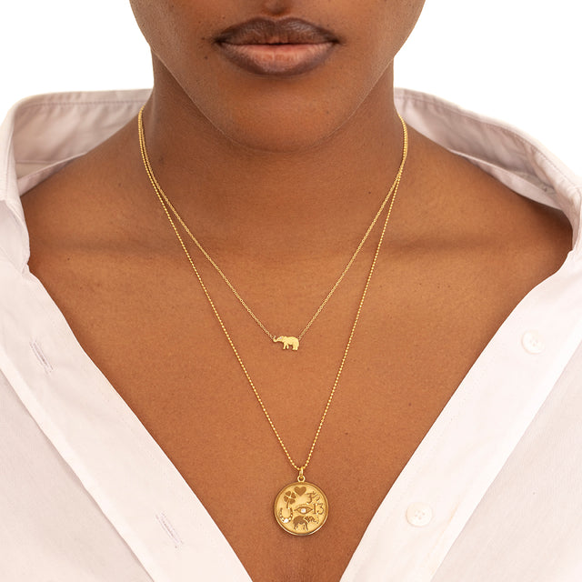 Mini Elephant Necklace