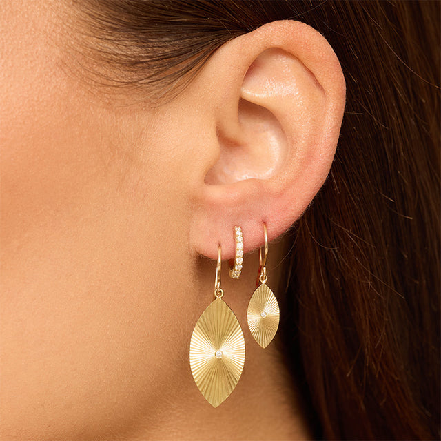 70's Evil Eye Earrings