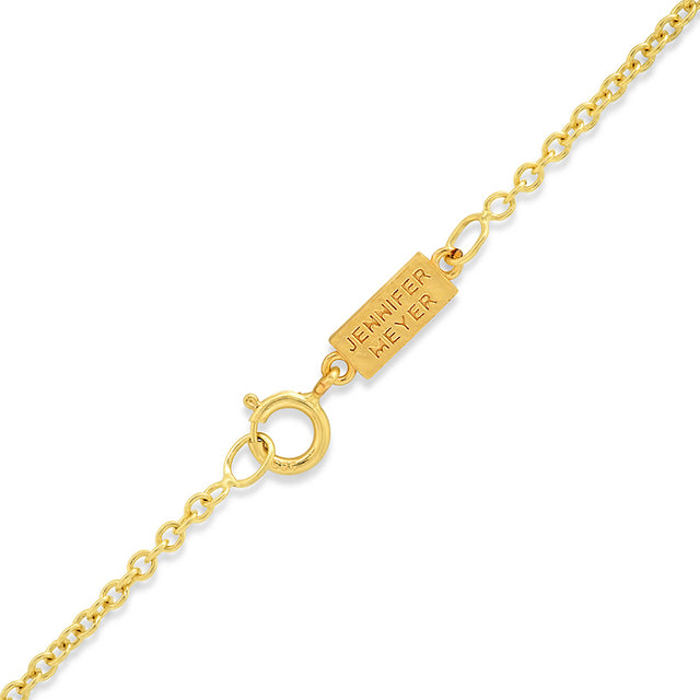 30 Inch Mini Hammered Disc by the Inch Necklace