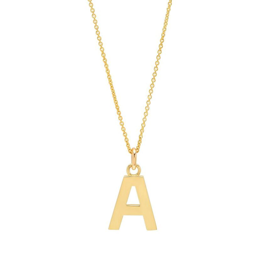 Uppercase Letter Necklace