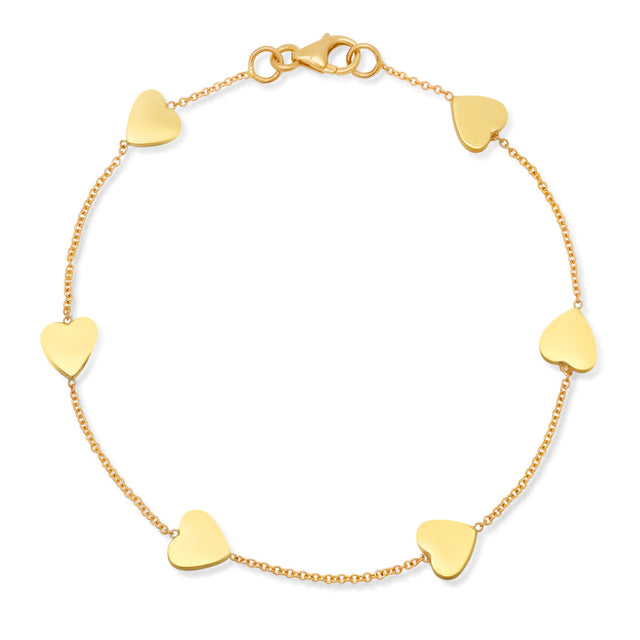 Heart By-The-Inch Bracelet