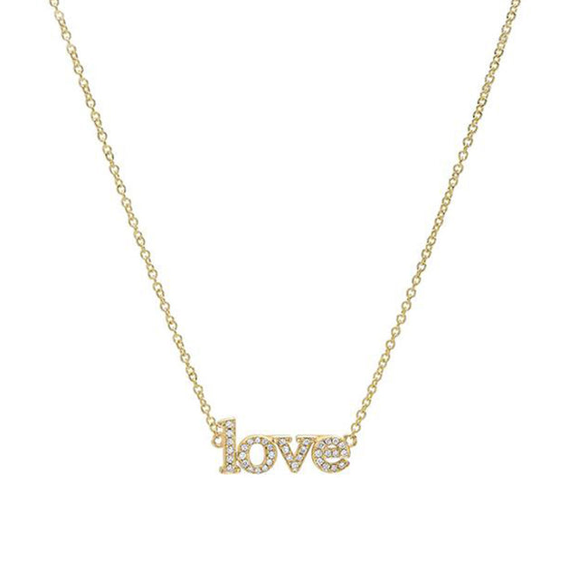 Diamond Love Necklace