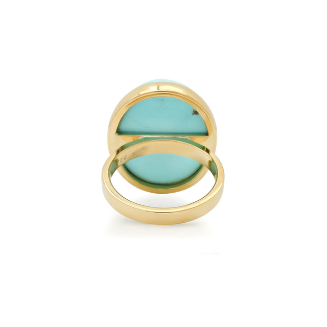 Turquoise Cabochon Ring 