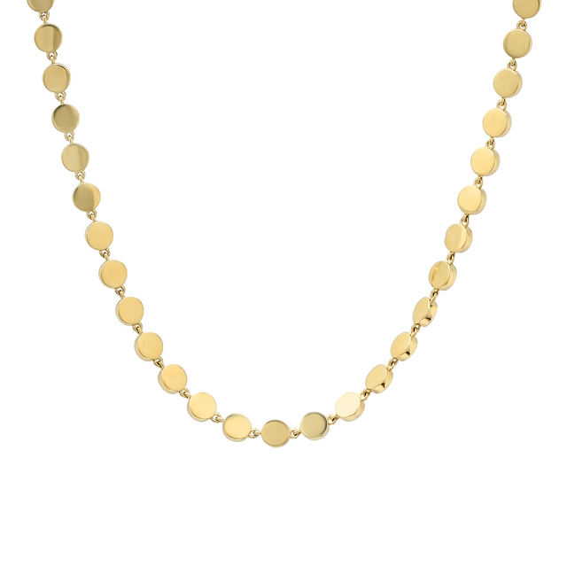 Mini Circle Link Necklace