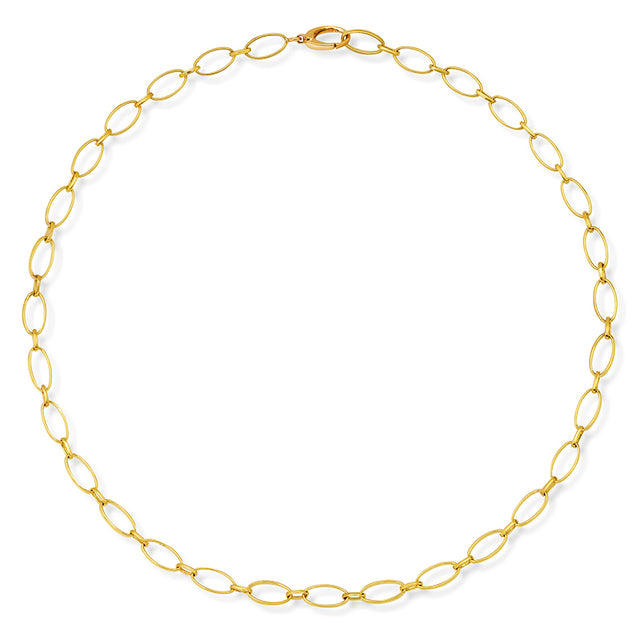 Medium and Small Edith Link Necklace