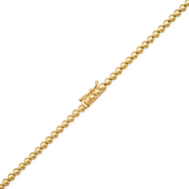 Bezel Tennis Necklace