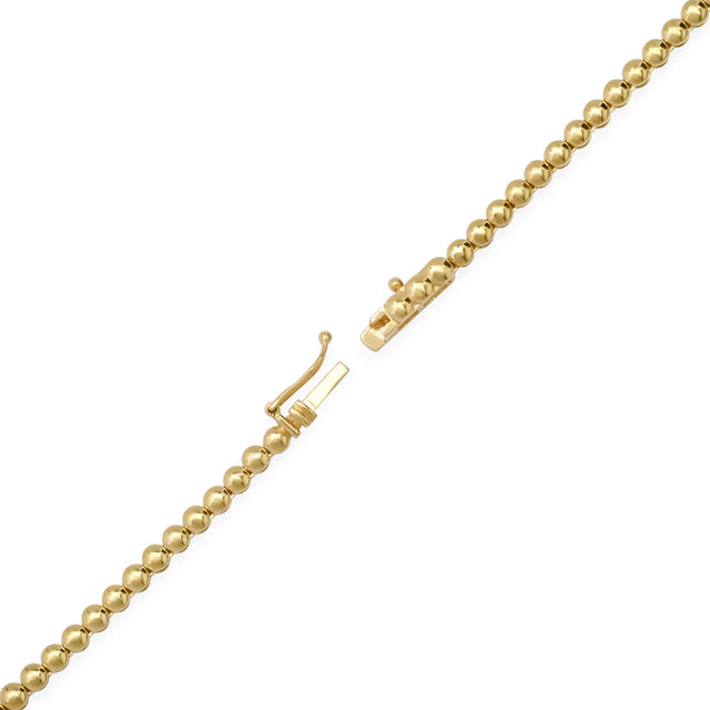 Bezel Tennis Necklace