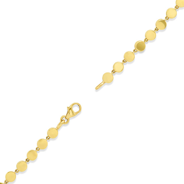 18 Inch Mini Circle Link Necklace