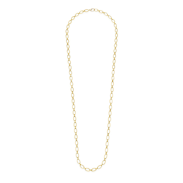 30 Inch Medium and Small Edith Link Necklace