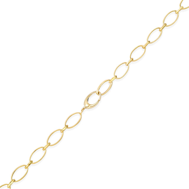 30 Inch Medium and Small Edith Link Necklace
