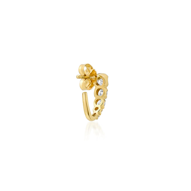 Mini Graduated Illusion Set Diamond Edith Studs