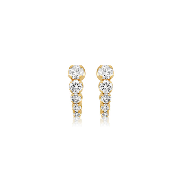 Graduated Illusion Set Diamond Edith Studs