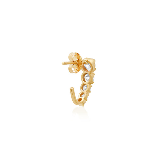 Graduated Illusion Set Diamond Edith Studs