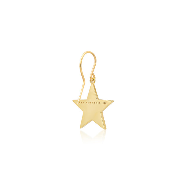 70's Star Earrings
