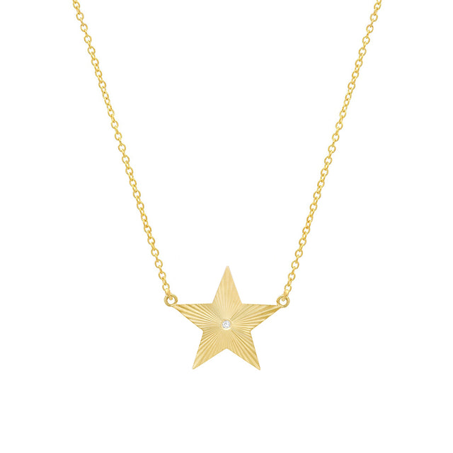 70's Star Necklace