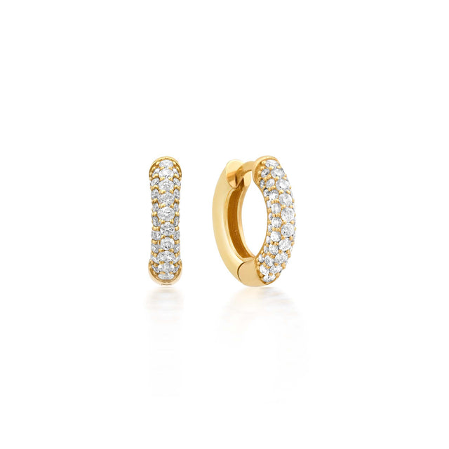 Small Tubular Huggies with Front Diamonds