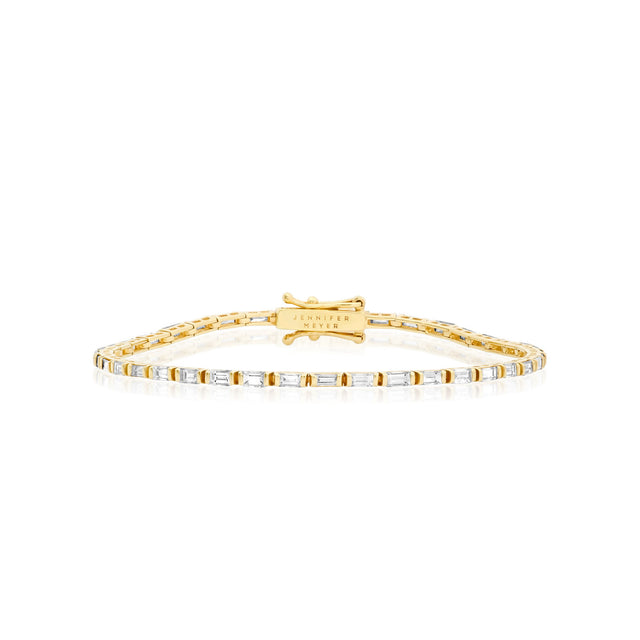 Diamond Baguette Tennis Bracelet