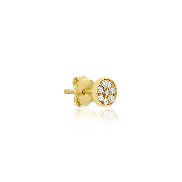 Diamond Circle Studs