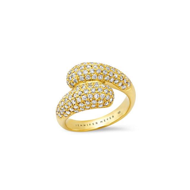 Diamond Double Dome Ring