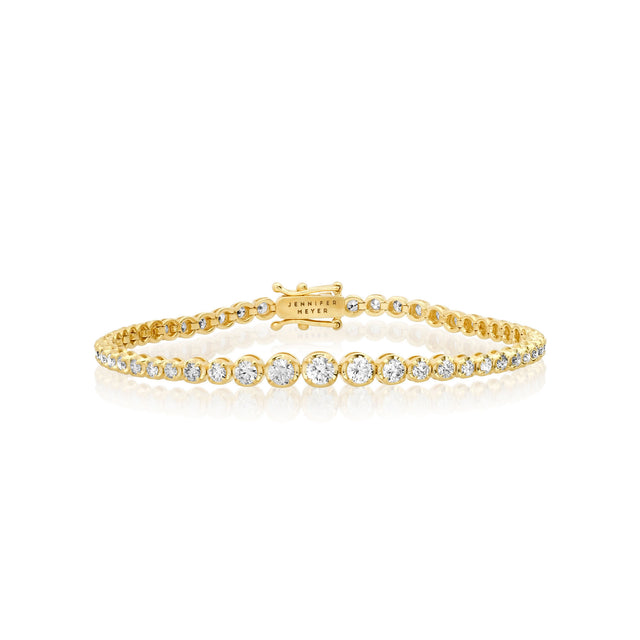 Graduated Diamond Tennis Bracelet