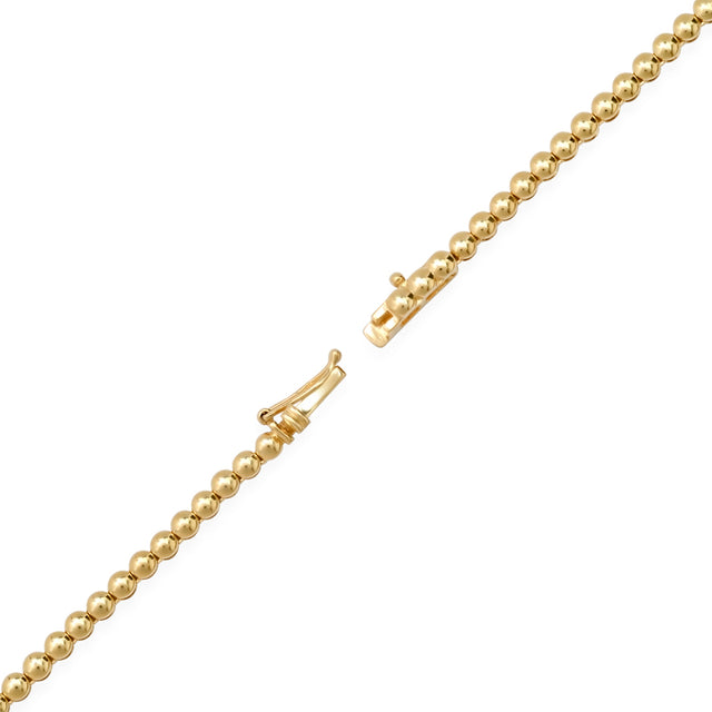 Graduated Diamond Tennis Necklace