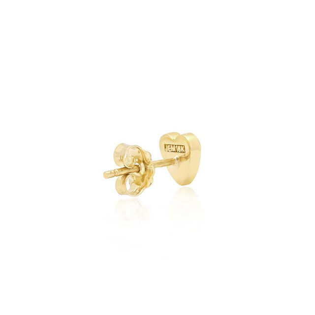 Diamond Mini Heart Studs