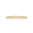 Forever Heart Bangle with Diamond Pave
